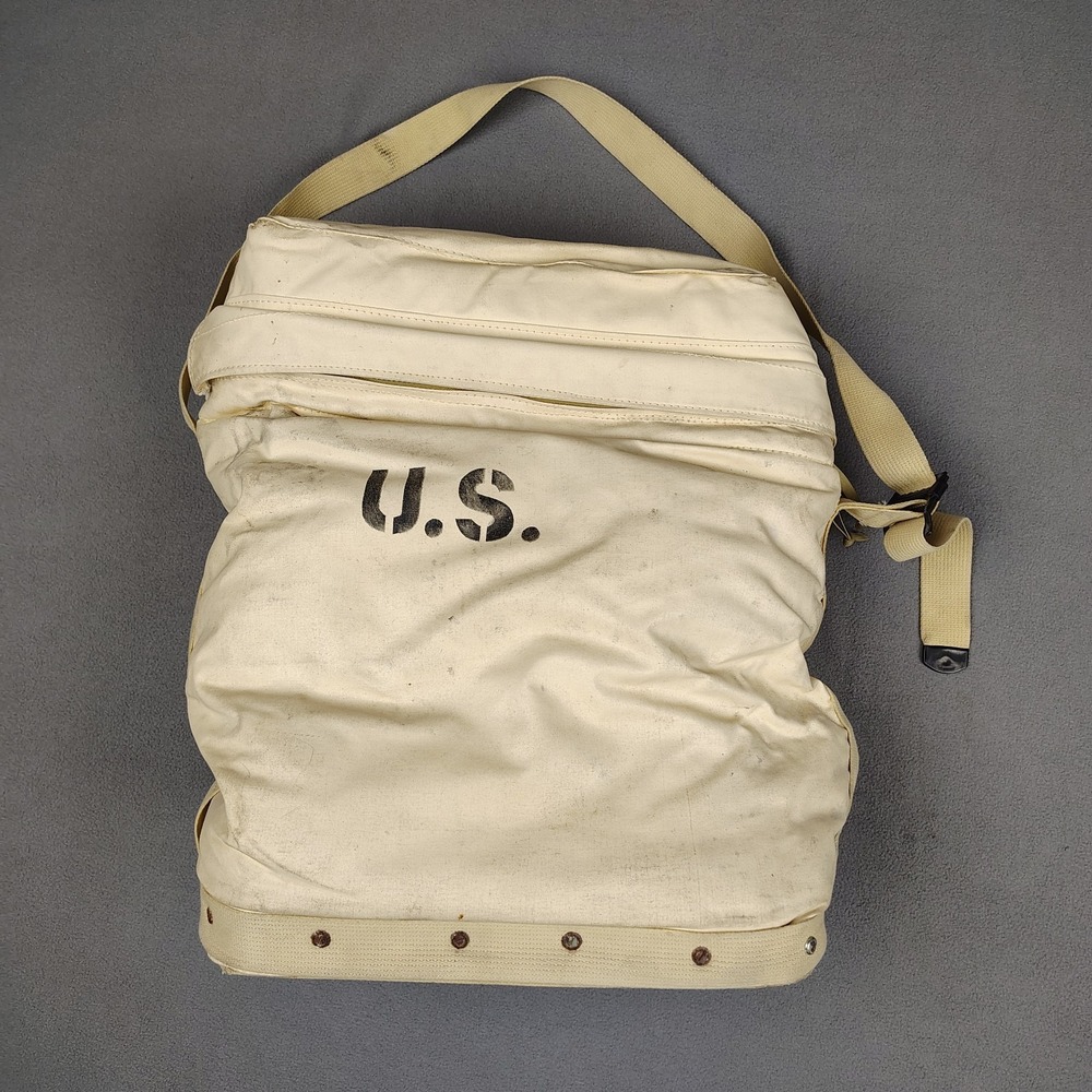 Vintage US Military Desert Storm Insulated Jerry Can Carry Bag Canvas Heavy Duty